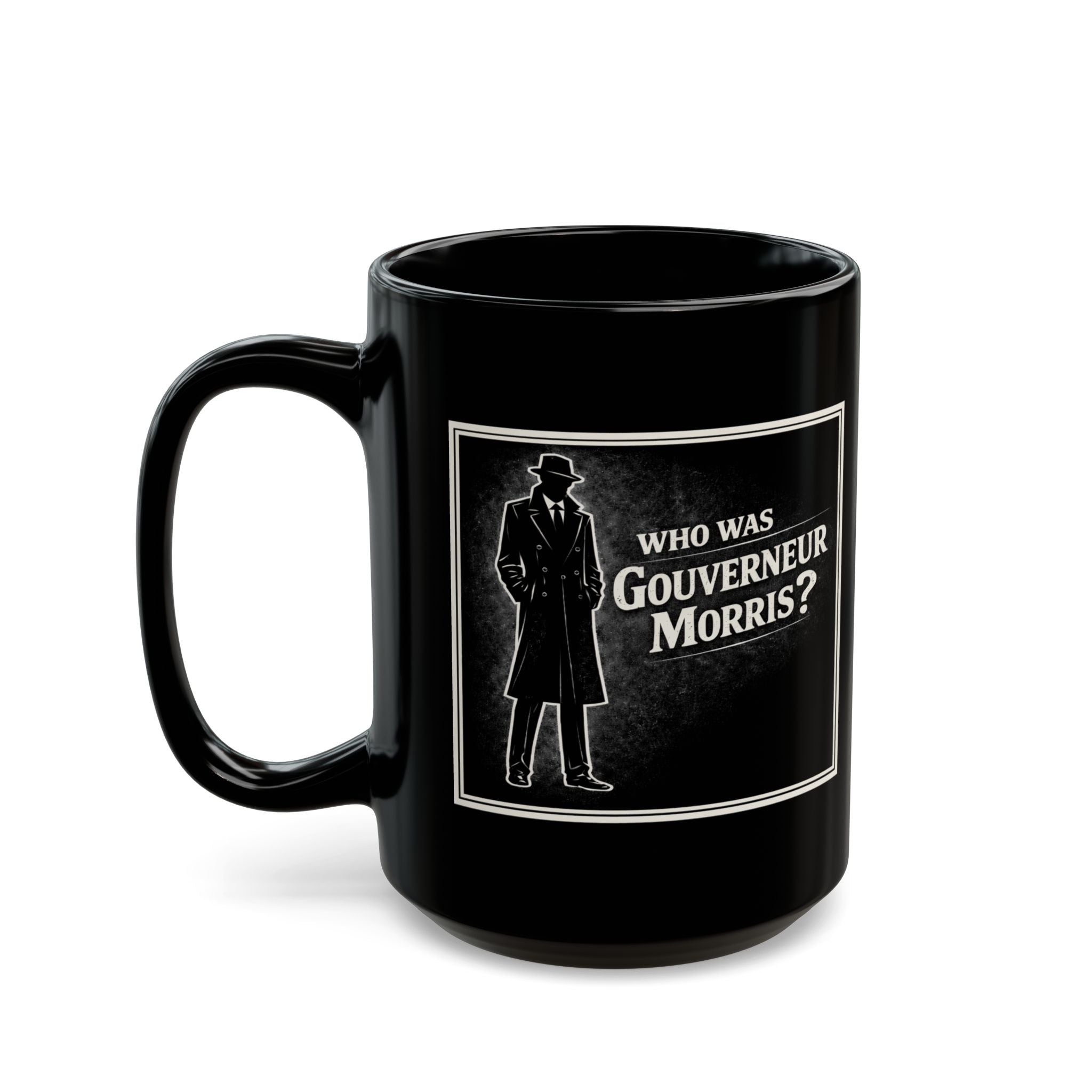 mySTANce Silhouette Black Mug — 11oz/15oz Coffee Cup