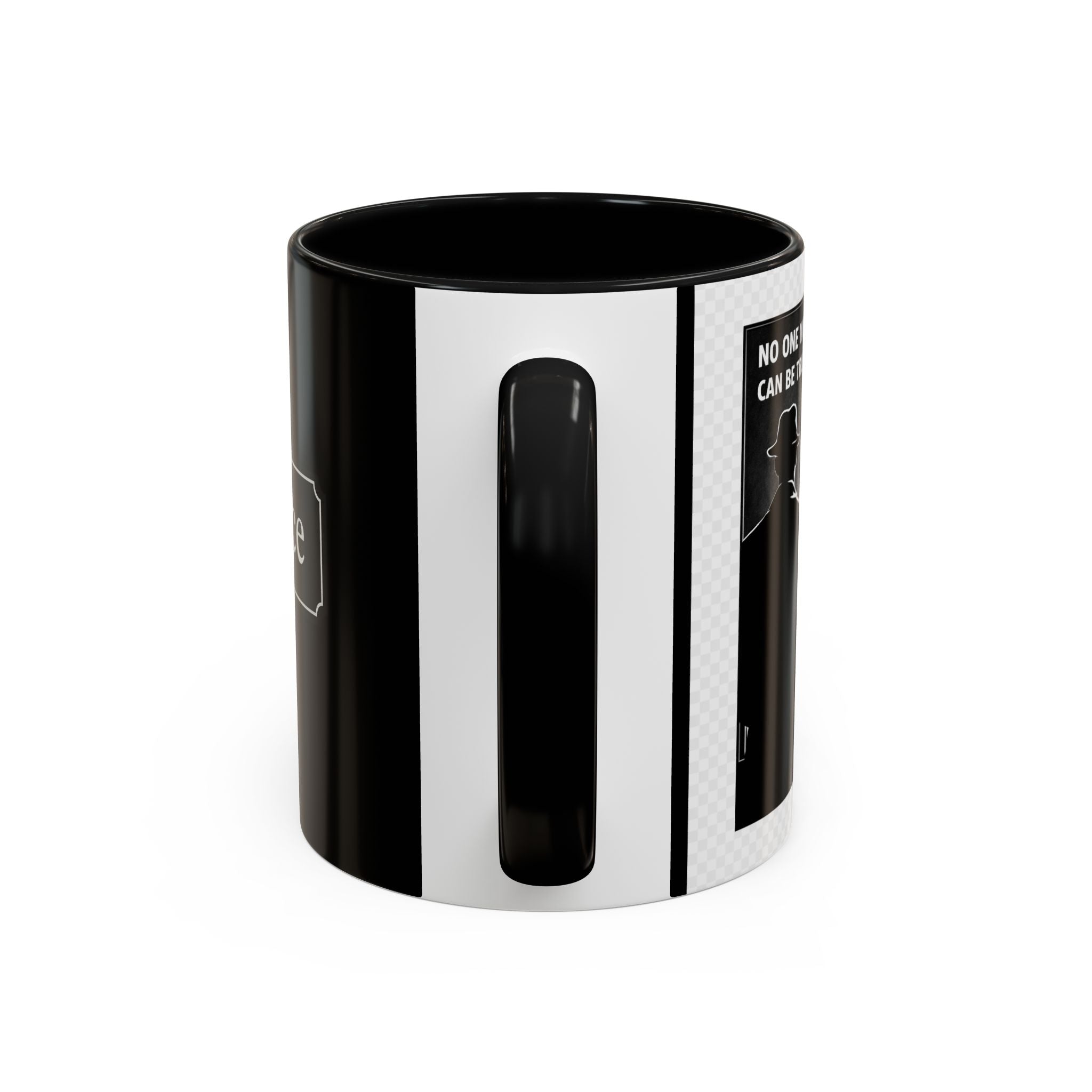 Mug — Shadow Silhouette Quote: "No One Who Seeks Power Should Be Trusted With Power"