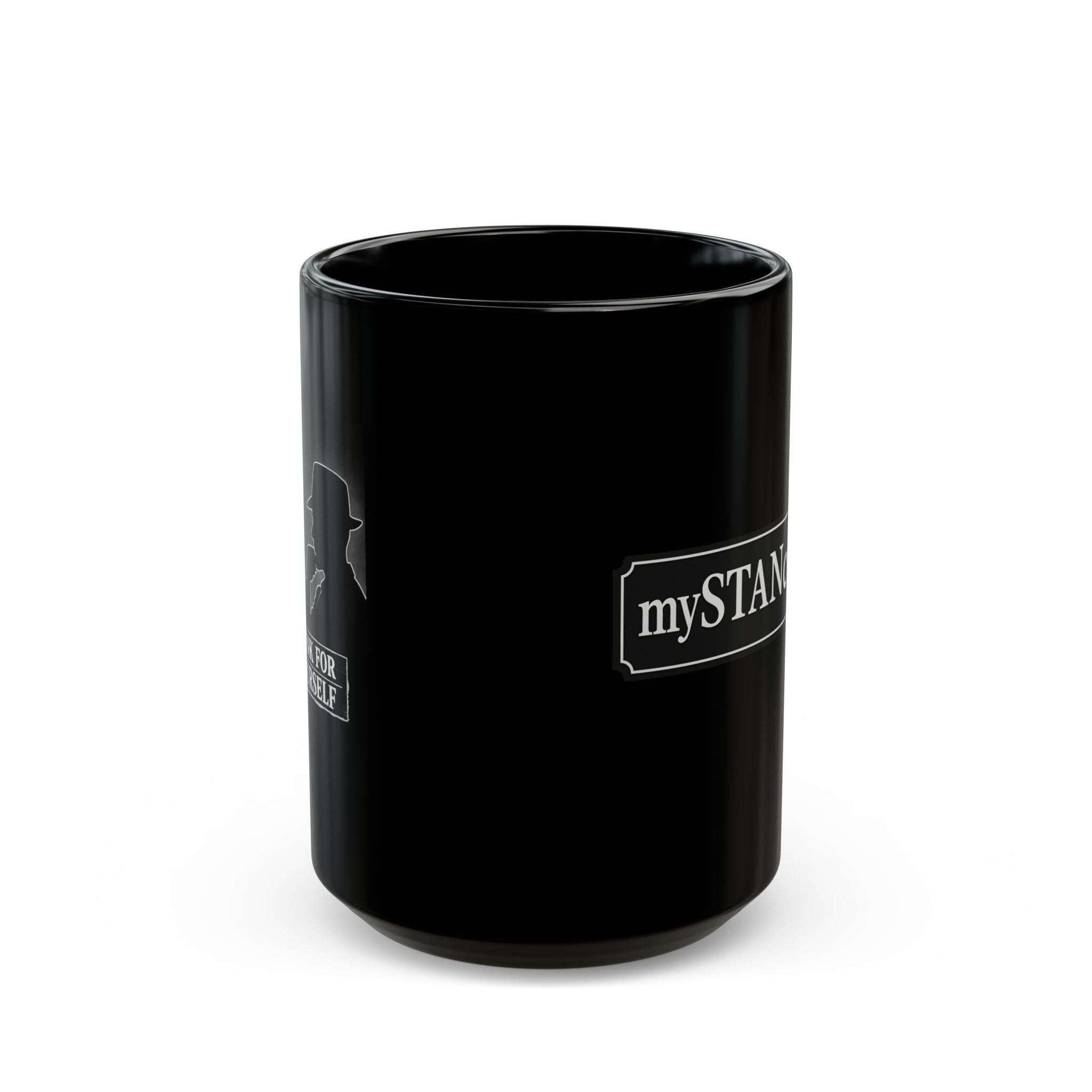 Think For Yourself Black Mug (11oz, 15oz)