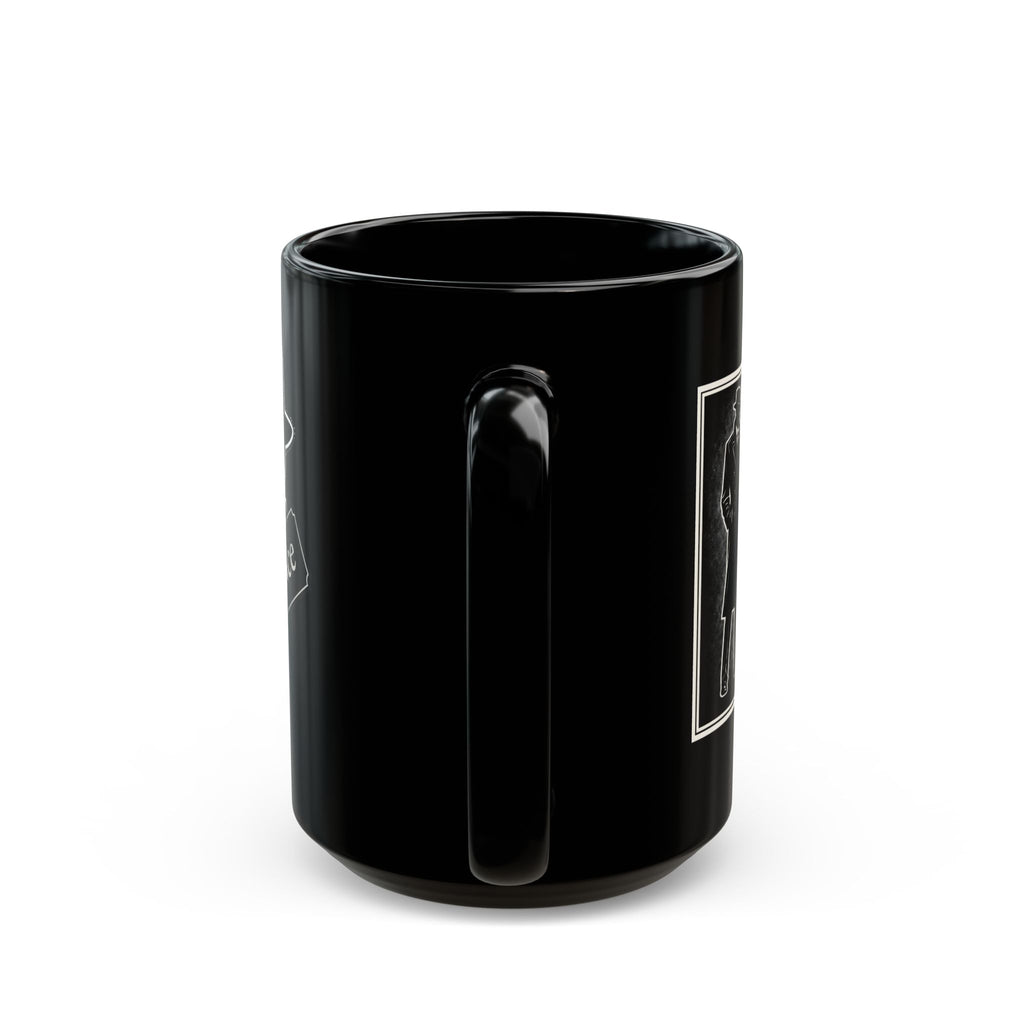 mySTANce Silhouette Black Mug — 11oz/15oz Coffee Cup