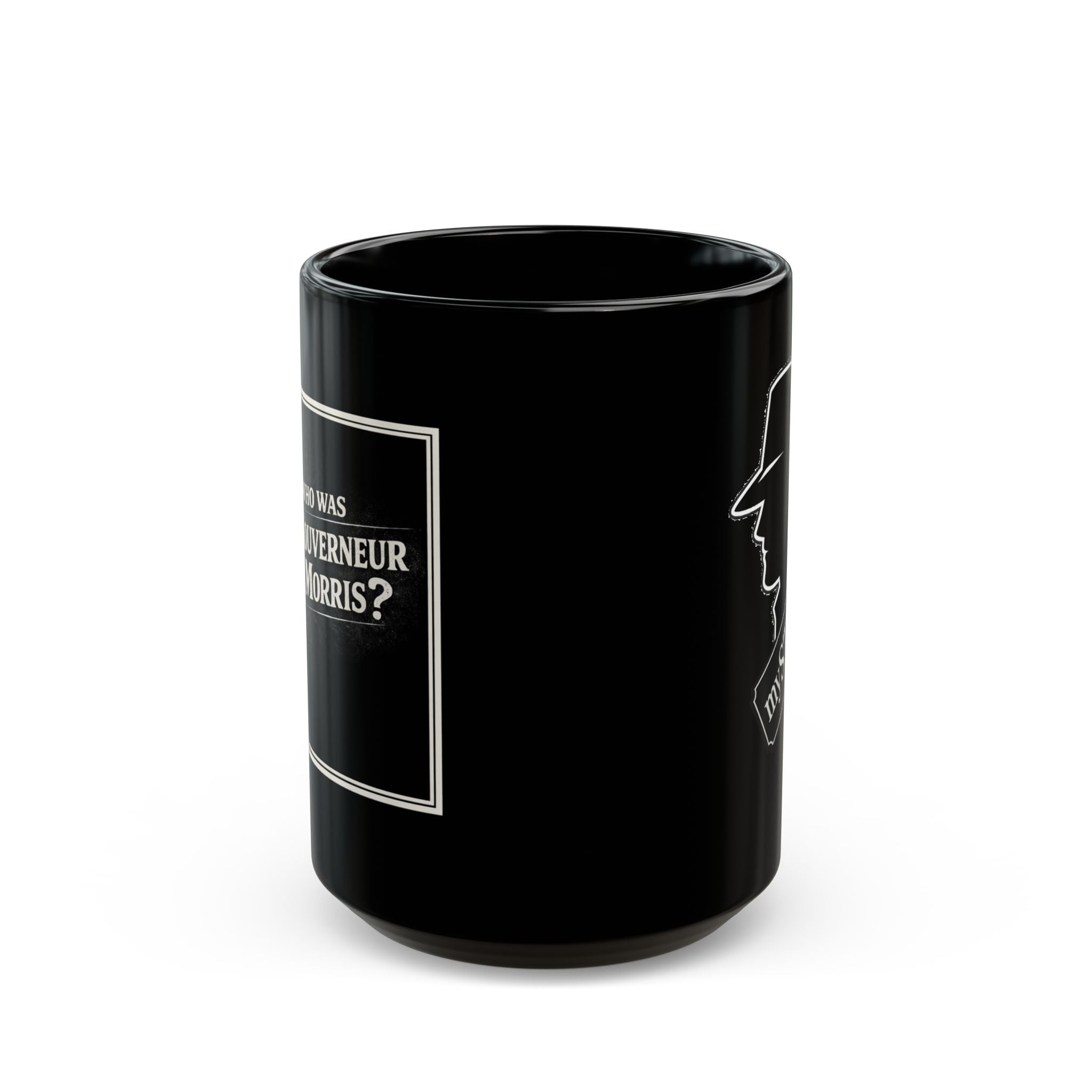 mySTANce Silhouette Black Mug — 11oz/15oz Coffee Cup