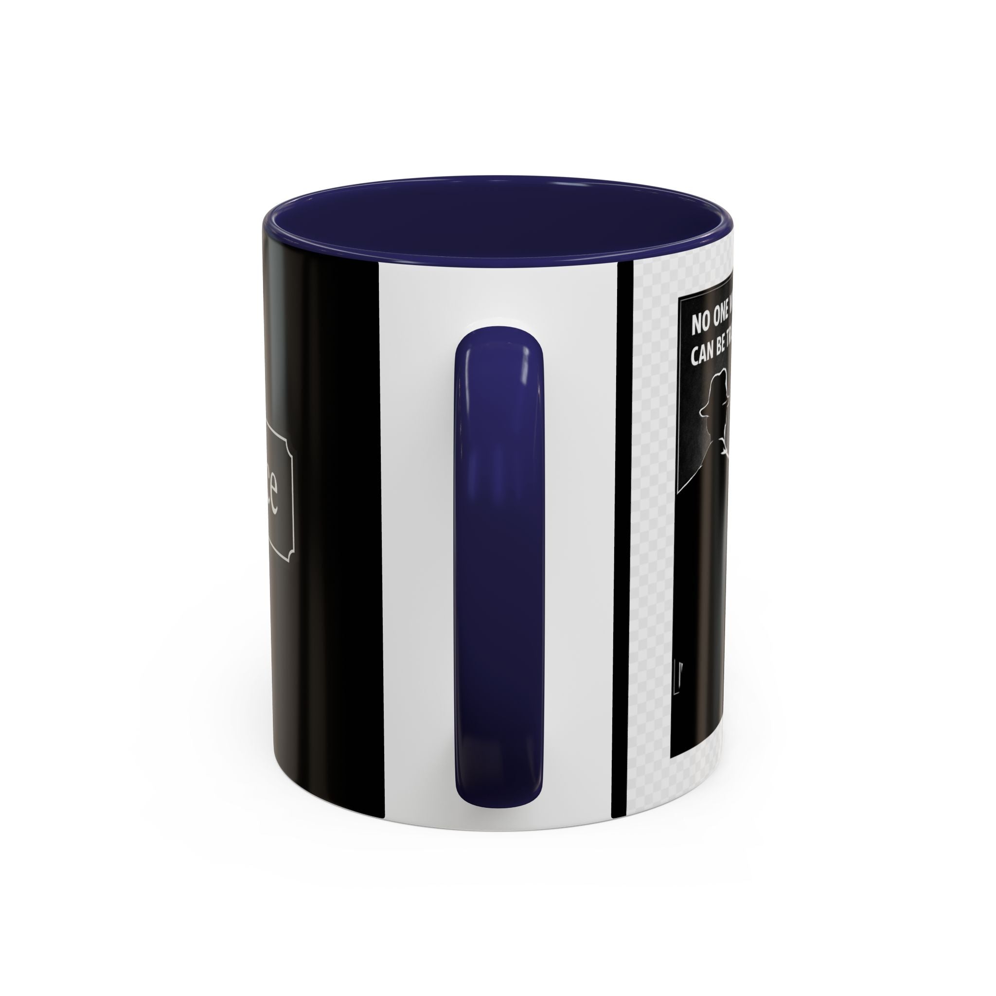 Mug — Shadow Silhouette Quote: "No One Who Seeks Power Should Be Trusted With Power"